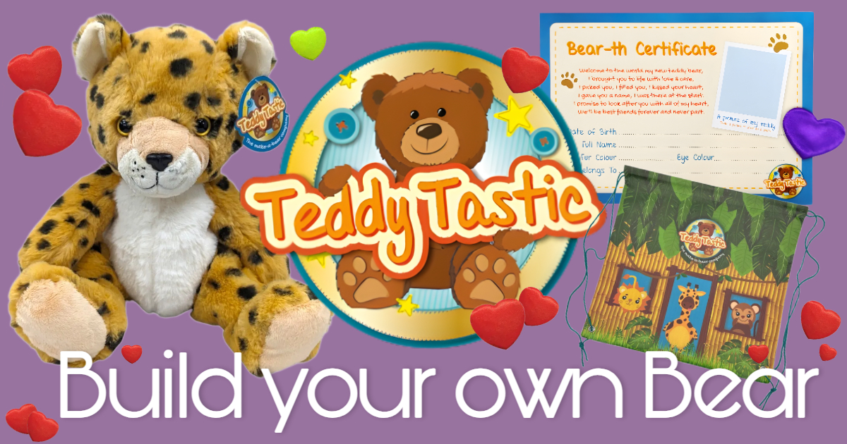 Teddy Tastic Teddy Bear Make your Own Bears & Outfits, Build a Bear
